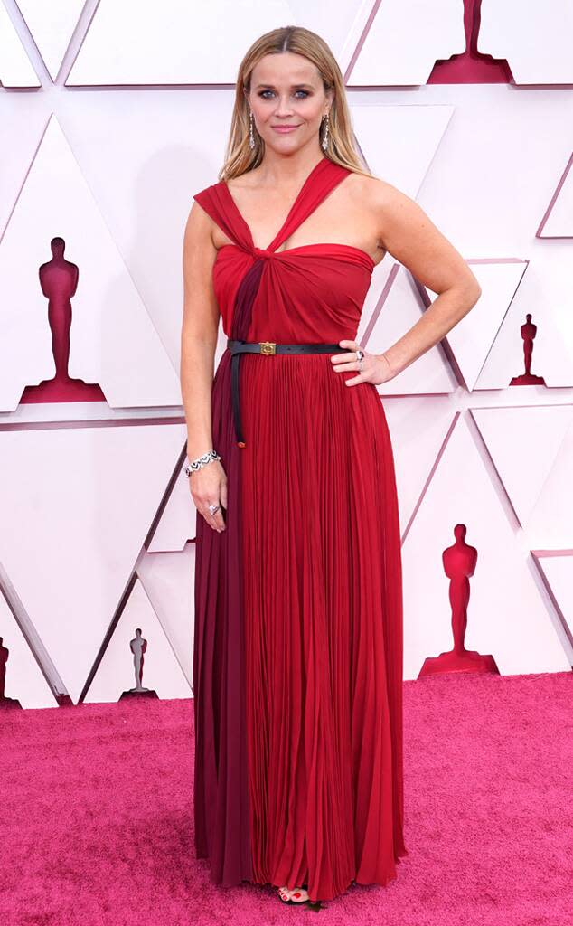 Reese Witherspoon, 2021 Oscars, 2021 Academy Awards, Red Carpet Fashion