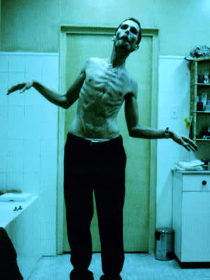 Christian Bale in "The Machinist"