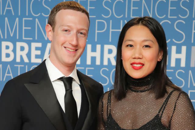 <p>Chelsea Lauren/Variety/Penske Media via Getty</p> Mark Zuckerberg and Priscilla Chan.