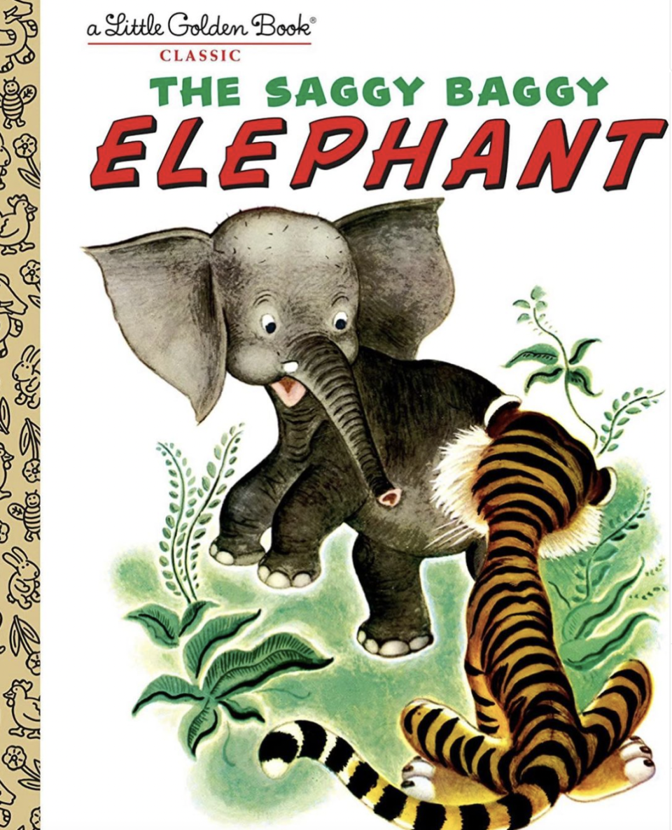 Cover of The Saggy Baggy Elephant