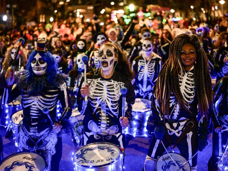 The annual Halloween parade in New York on October 31, 2023.