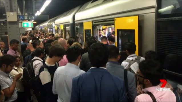 Delays should be expected on the Sydney Trains network on Monday, despite the strike being cancelled. Source: 7 News