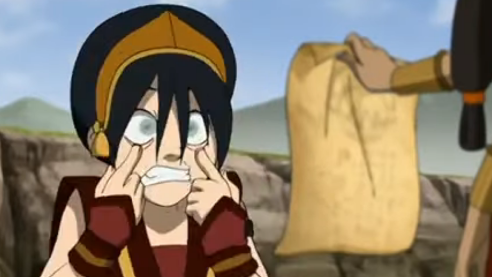 Toph in Avatar: The Last Airbender.