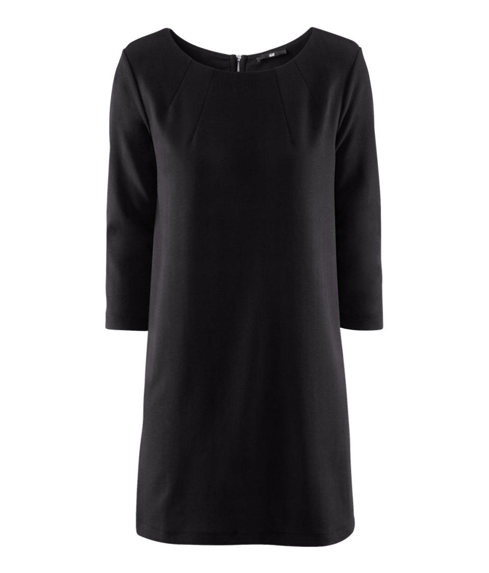 Classic Black Shift Dress