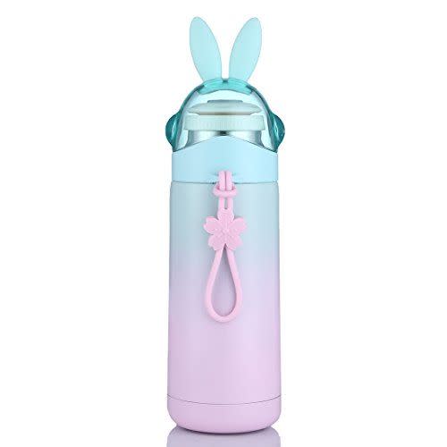 31) Cute Bunny Tumbler Insulation Bottle