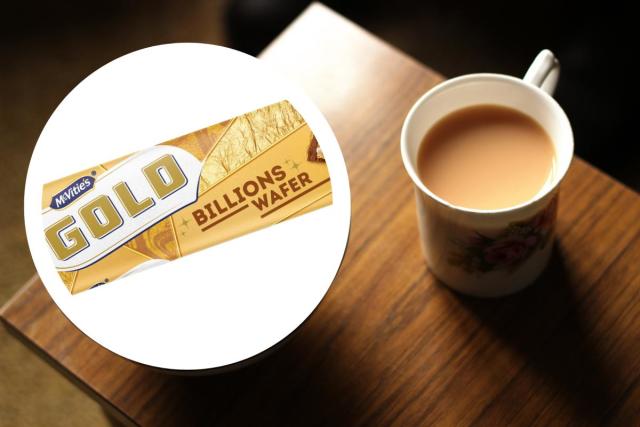 New Gold Bar: McVitie's Launches New Gold Billions Wafer