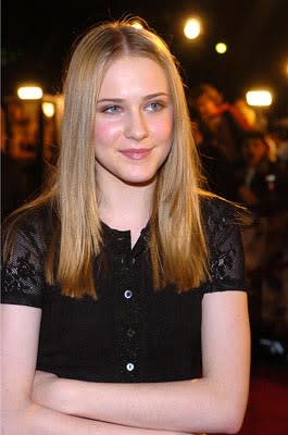Evan Rachel Wood at the LA premiere of New Line's The Lord of the Rings: The Return of The King