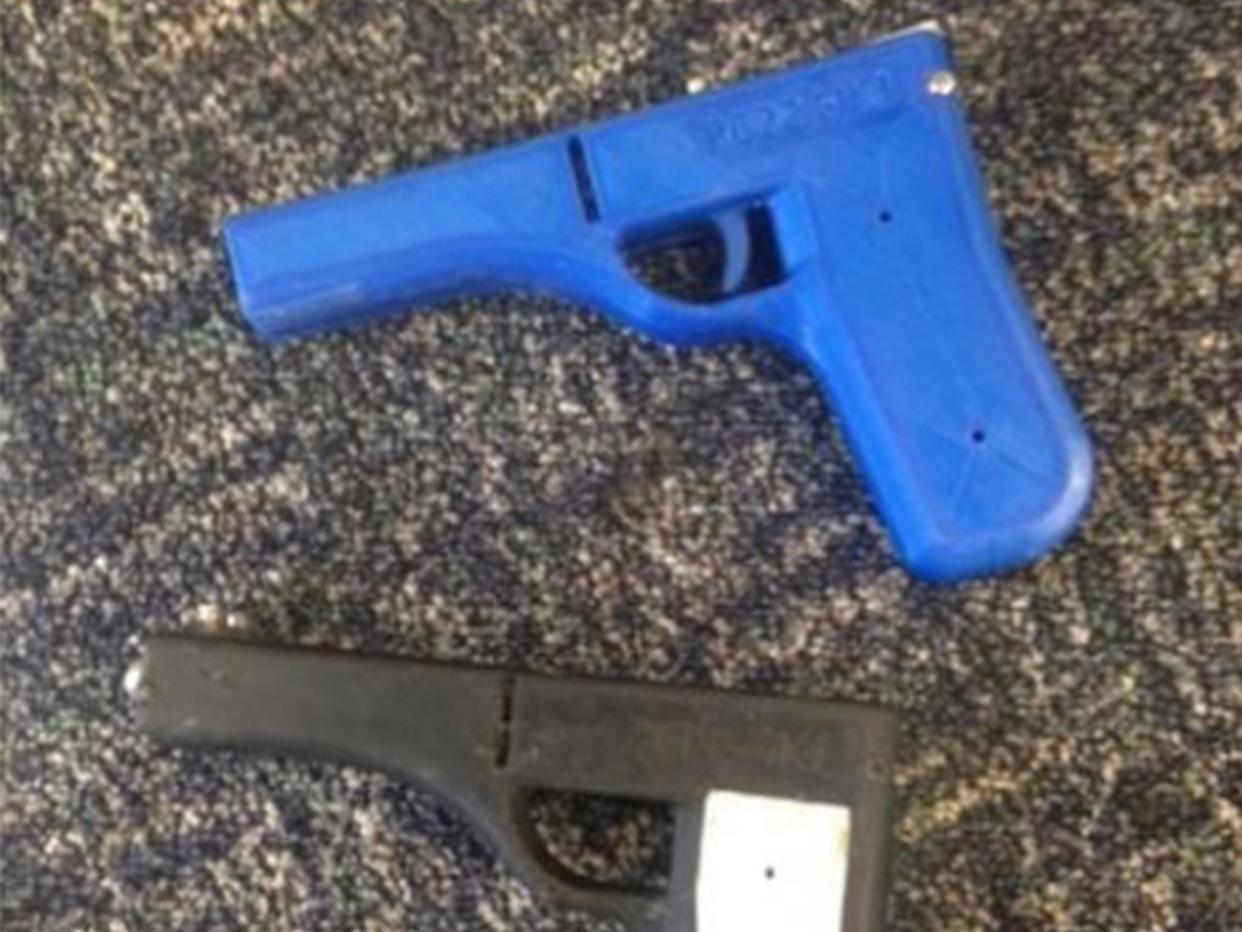 Police recovered various firearm designs that appeared to have been produced using a 3D printer: Queensland Police