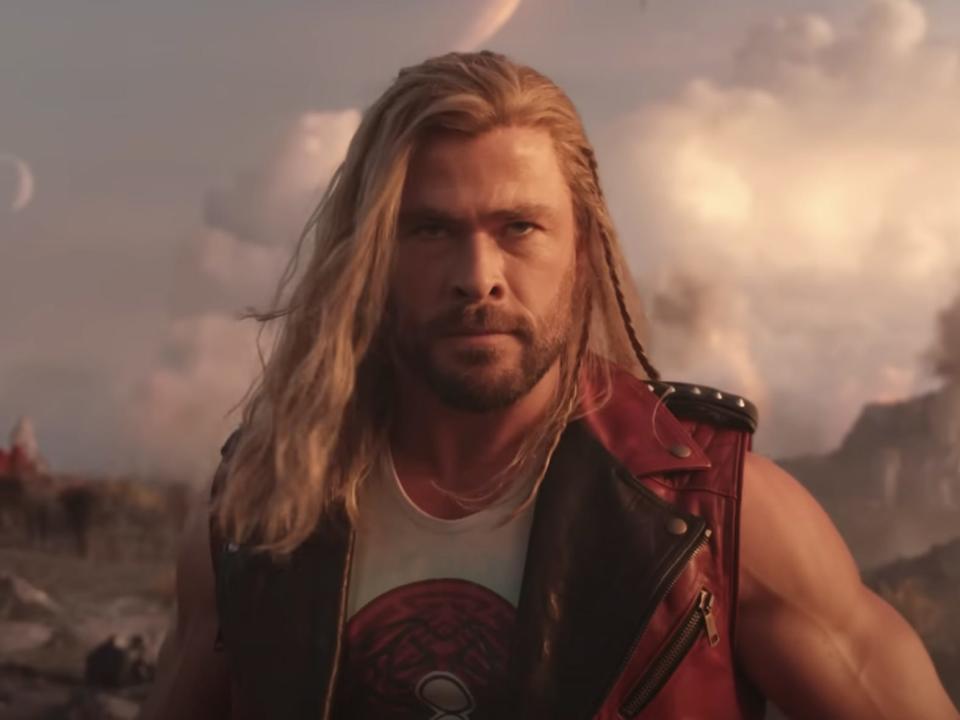 Chris Hemsworth as Thor in "Thor: Love and Thunder."