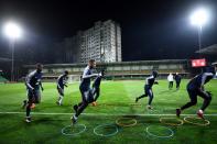 <p>C’est la première fois que la France et la Moldavie s’affrontent. La Moldavie devient ainsi le 82e adversaire différent de l’équipe de France dans sa longue histoire, débutée en 1904. (crédit AFP) </p>