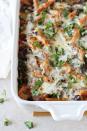 <p>This is a <em>way</em> better use for kale than a juice.</p><p>Get the recipe from <a rel="nofollow noopener" href="http://cookiemonstercooking.com/2015/09/24/kale-and-eggplant-baked-ziti/" target="_blank" data-ylk="slk:Cookie Monster Cooking;elm:context_link;itc:0;sec:content-canvas" class="link ">Cookie Monster Cooking</a>.</p>