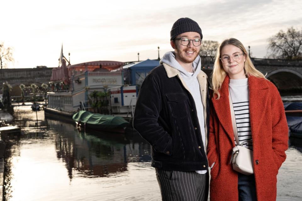 Leila Willingham and Jordan Stewart are hoping to buy in Richmond (Daniel Hambury/Stella Pictures L)