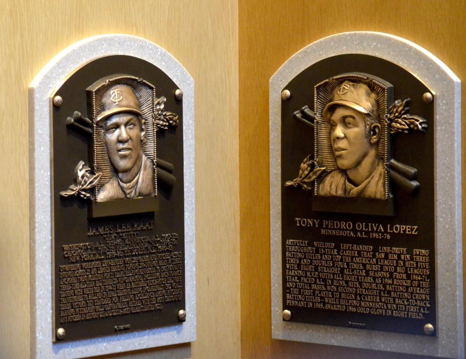 Teammates Jim Kaat and Tony Oliva will forever be side by side in Cooperstown.