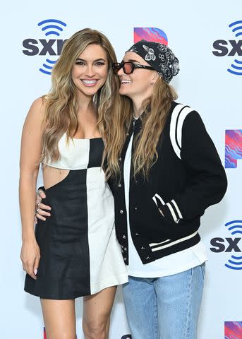 <p>Araya Doheny/Getty</p> Chrishell Stause and G Flip in Los Angeles in May 2023