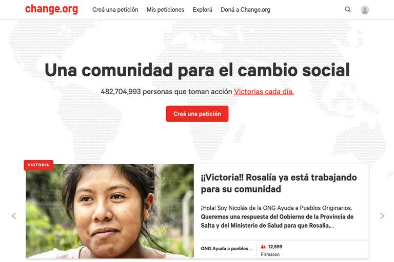 En Change.org, la mayor parte de las iniciativas fueron impulsadas por jóvenes