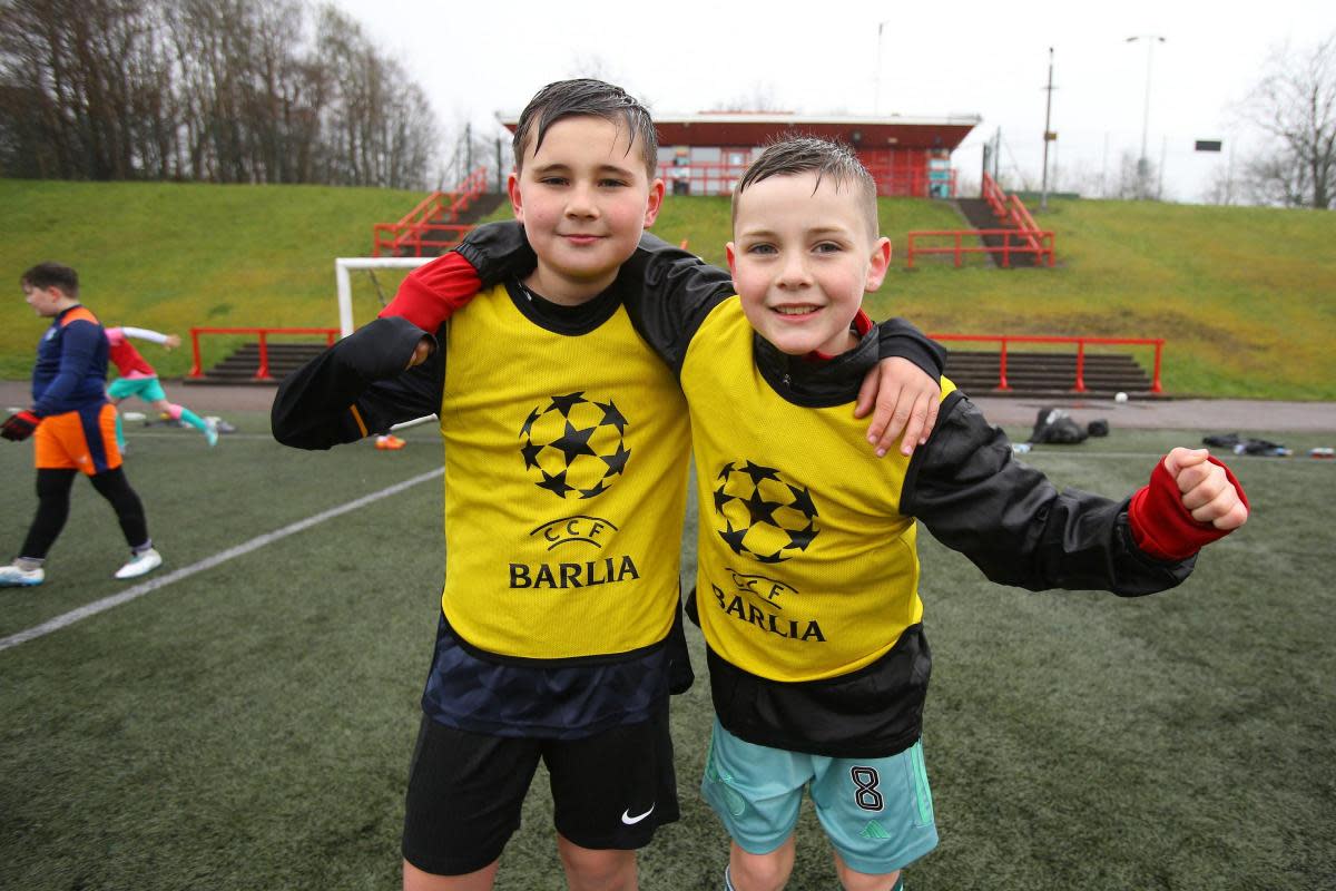 Young players, parents and coaches are celebrating the news at the Barlia pitches <i>(Image: Colin Mearns/Newsquest)</i>