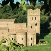 exterior of the the abbey