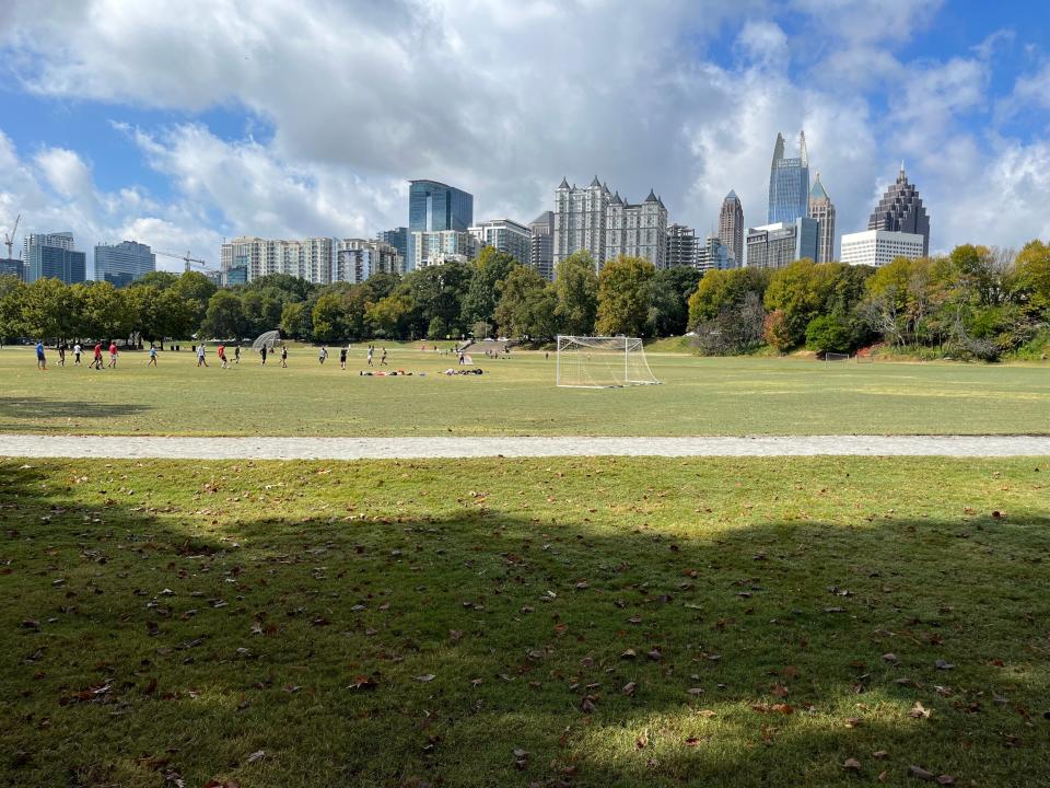 Piedmont Park in Atlanta, Georgia.