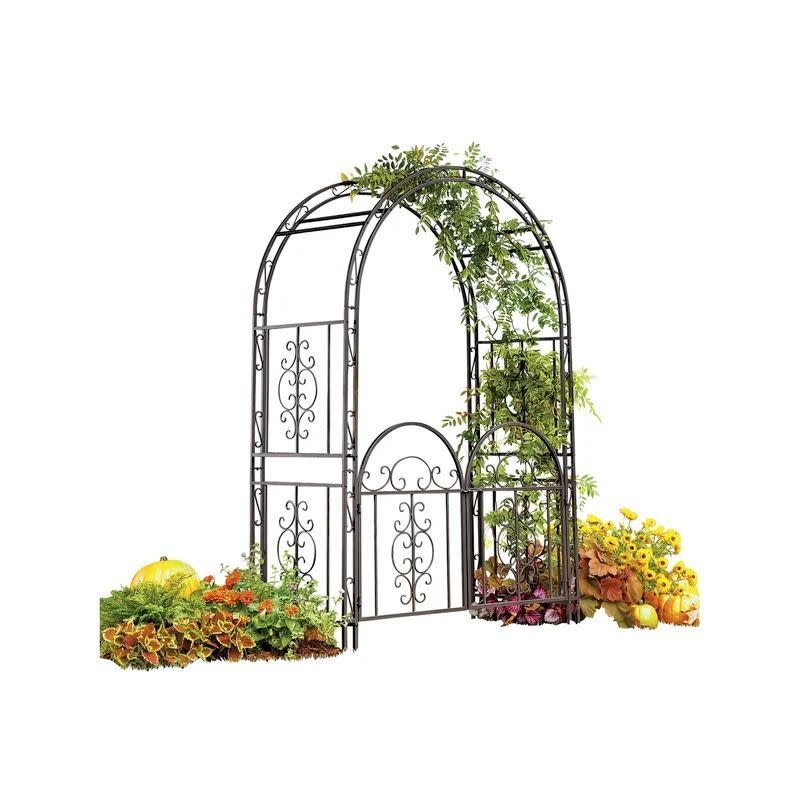 15) Iron Arbor with Gate