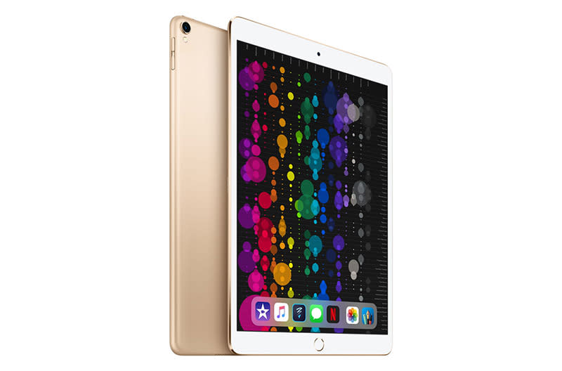 This gold 10.5-inch iPad is a thing of beauty. (Photo: Walmart)