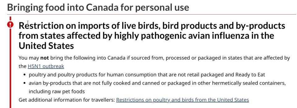 CFIA Thanksgiving turkey warning