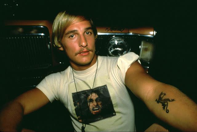 Universal/Gramercy/Kobal/Shutterstock Matthew McConaughey in Dazed and Confused