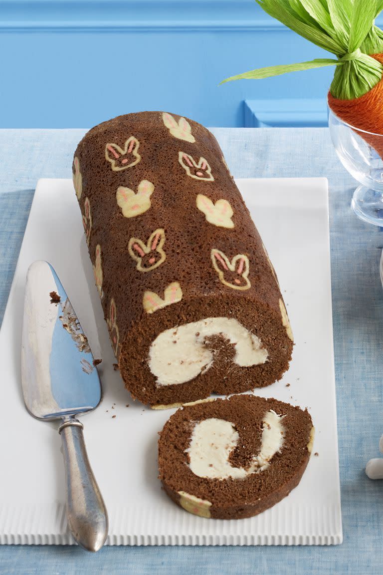 10) Bunny Mocha Swiss Roll