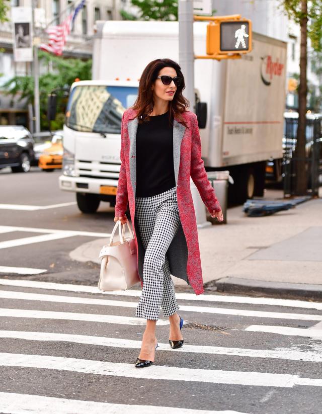 Amal Clooney Gets a Designer Purse Named After Her!