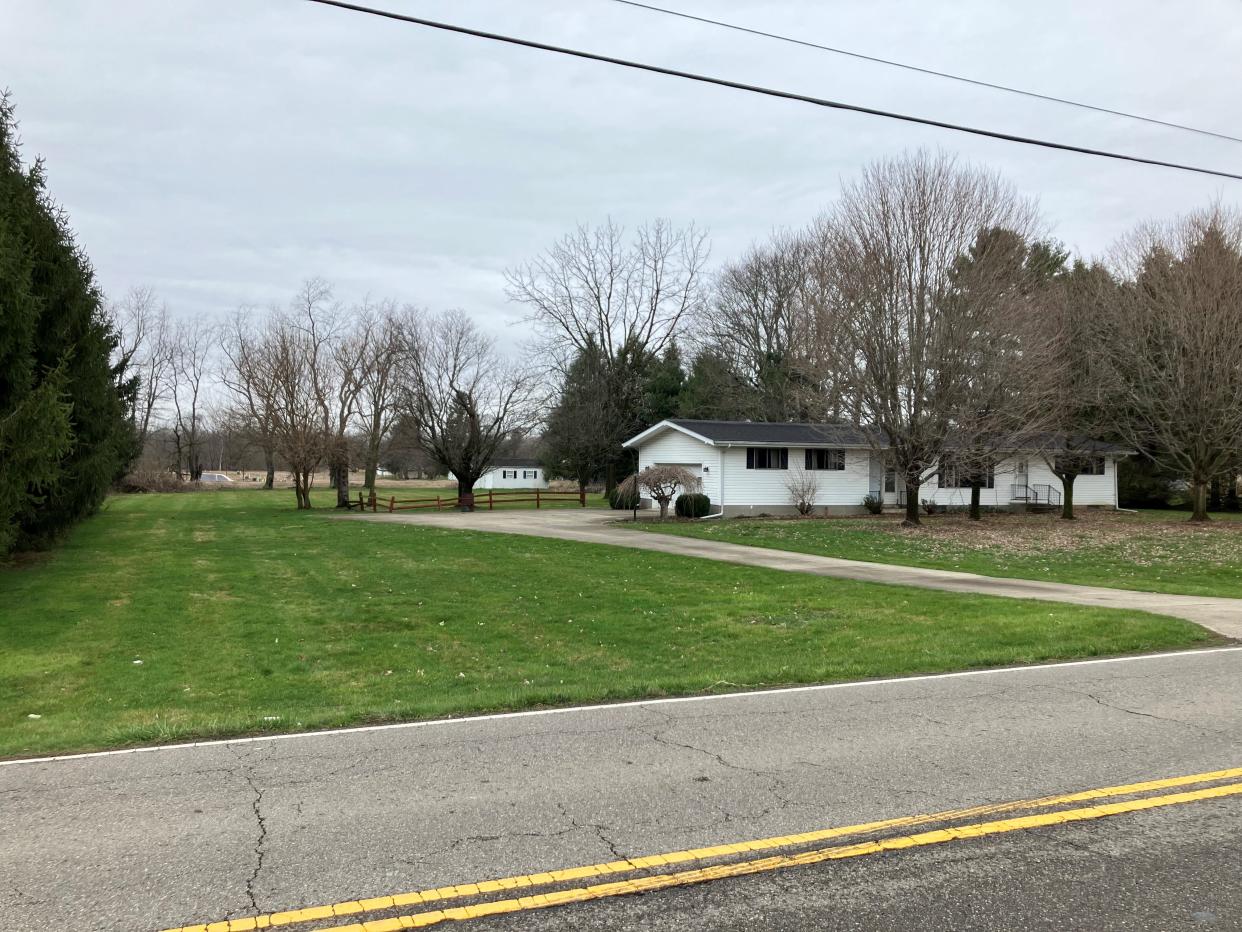 The potential site for a new North End Fire Station in the city of Newark. The property is at 3131 Horns Hill Road, between Horns Hill Park and The Trout Club.