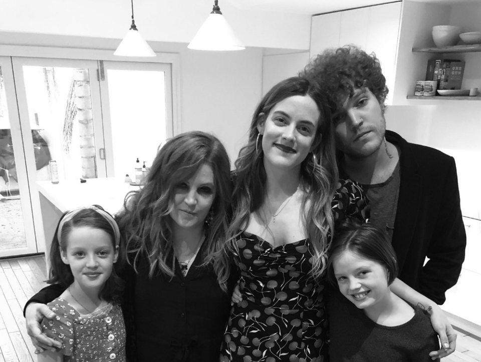 Lisa Marie Presley and her children.  / Credit: Lisa Marie Presley