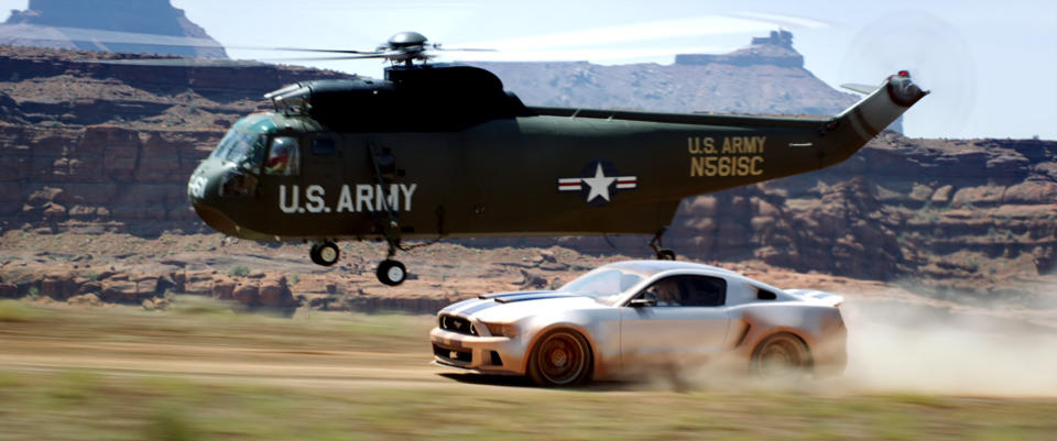 This image released by DreamWorks II shows a scene from “Need for Speed.” (AP Photo/DreamWorks II)