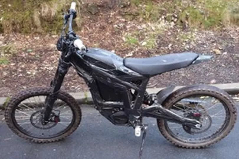Bike seized by Merseyside Police after reports it was stolen