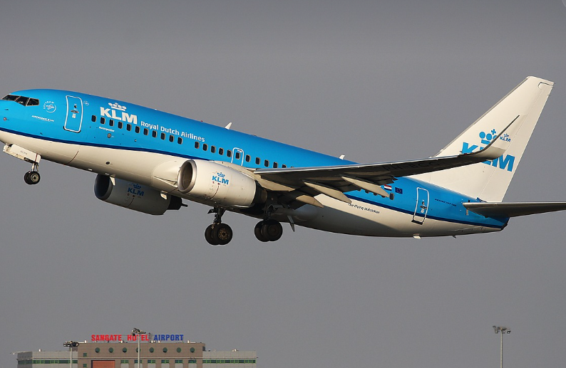 <strong>荷蘭皇家航空（KLM）客機29日發生一起恐怖意外。（示意圖／翻攝自pixabay）</strong>