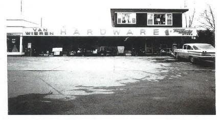 Van Wieren’s Hardware Store in the early 1960s.