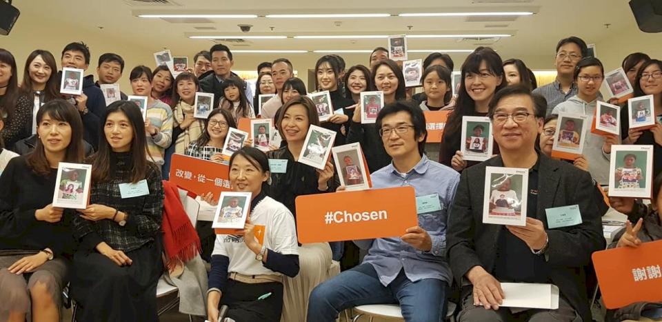 世展會「Chosen」資助人 感動見證兒童的選擇（江昭倫攝）