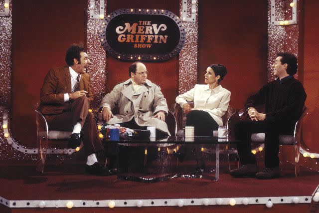 Joseph Delvalle/NBCU Photo Bank/NBCUniversal via Getty Images Michael Richards, Jason Alexander, Julia Louis-Dreyfus, and Jerry Seinfeld on 'Seinfeld'