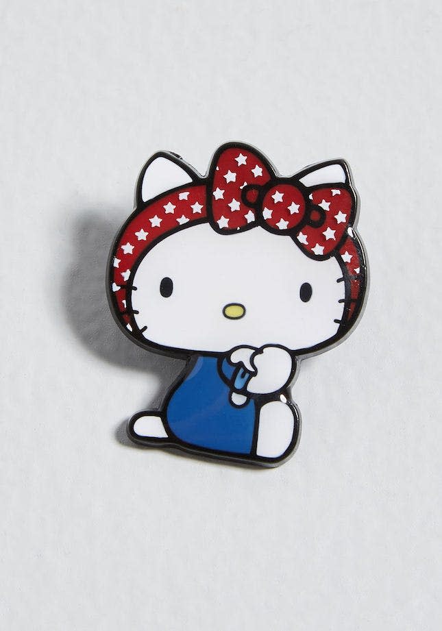 ModCloth for Hello Kitty Riveting Twist Pin