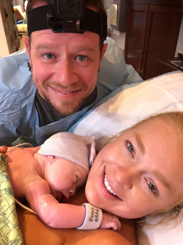 The couple are proud new parents to a little girl, whose name has special meaning to the pair.