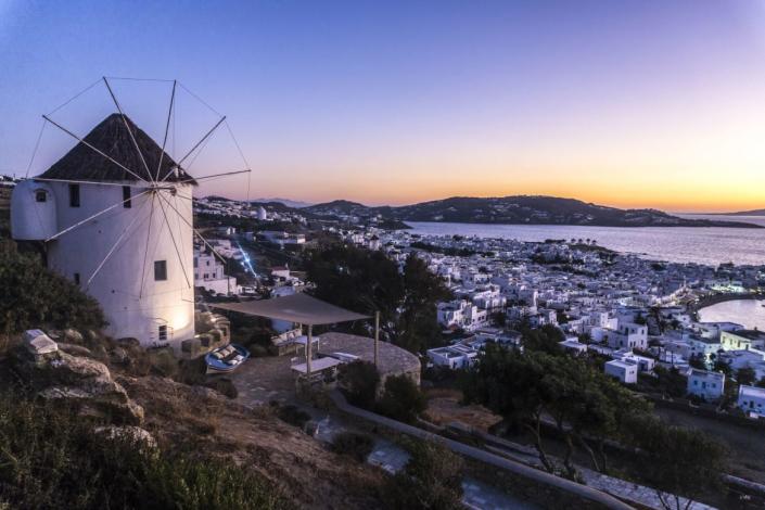 <div class="inline-image__caption"><p>One of the windmills overlooking the Chora of Mykonos.</p></div> <div class="inline-image__credit">Demetrios Ioannou</div>