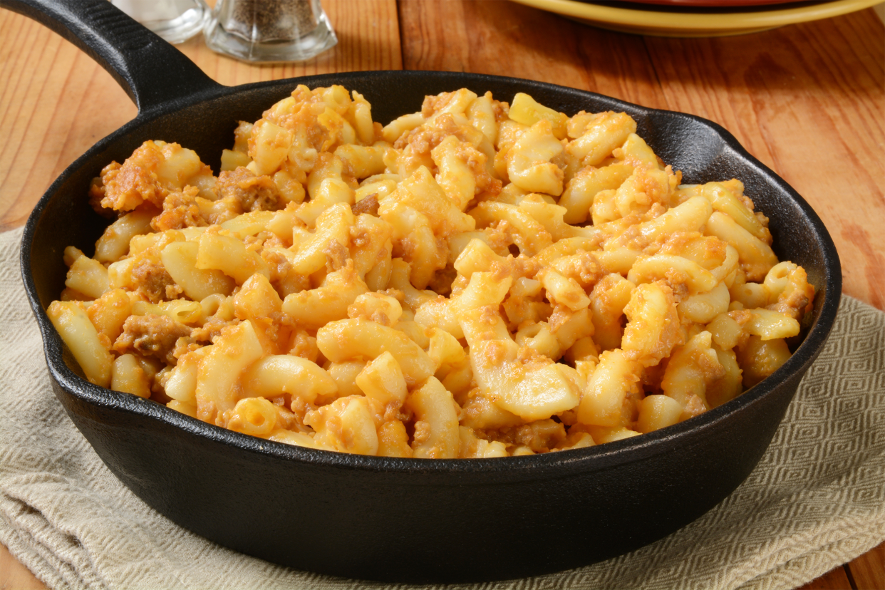 Mac and Cheese With Ground Beef