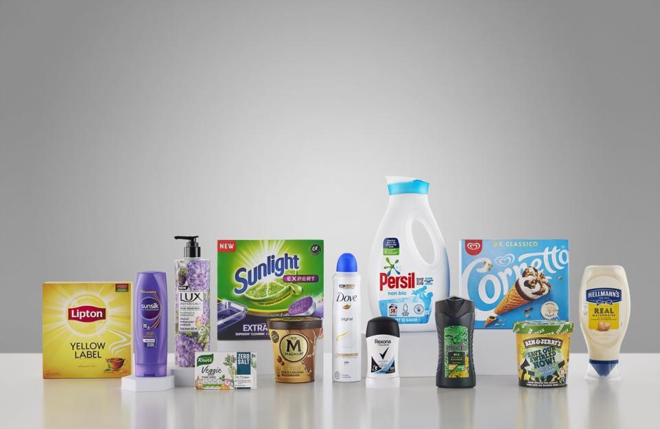 Unilever products. Photo: Unilever