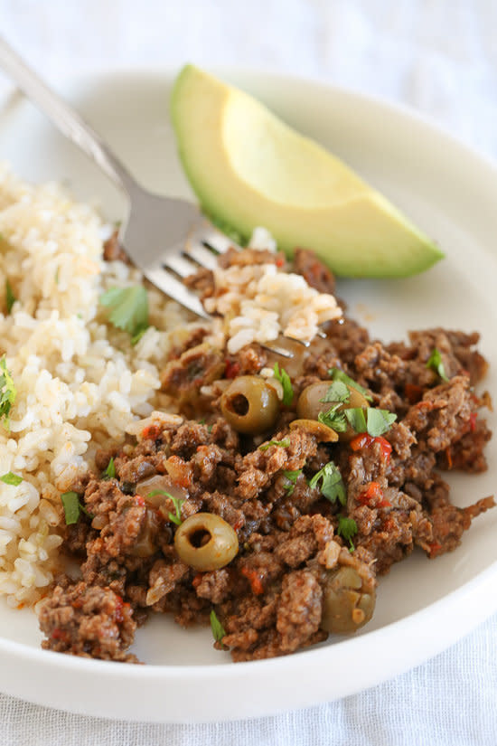 <strong>Get the <a href="http://www.skinnytaste.com/instant-pot-picadillo/" target="_blank">Instant Pot Picadillo recipe</a>&nbsp;from Skinny Taste</strong>