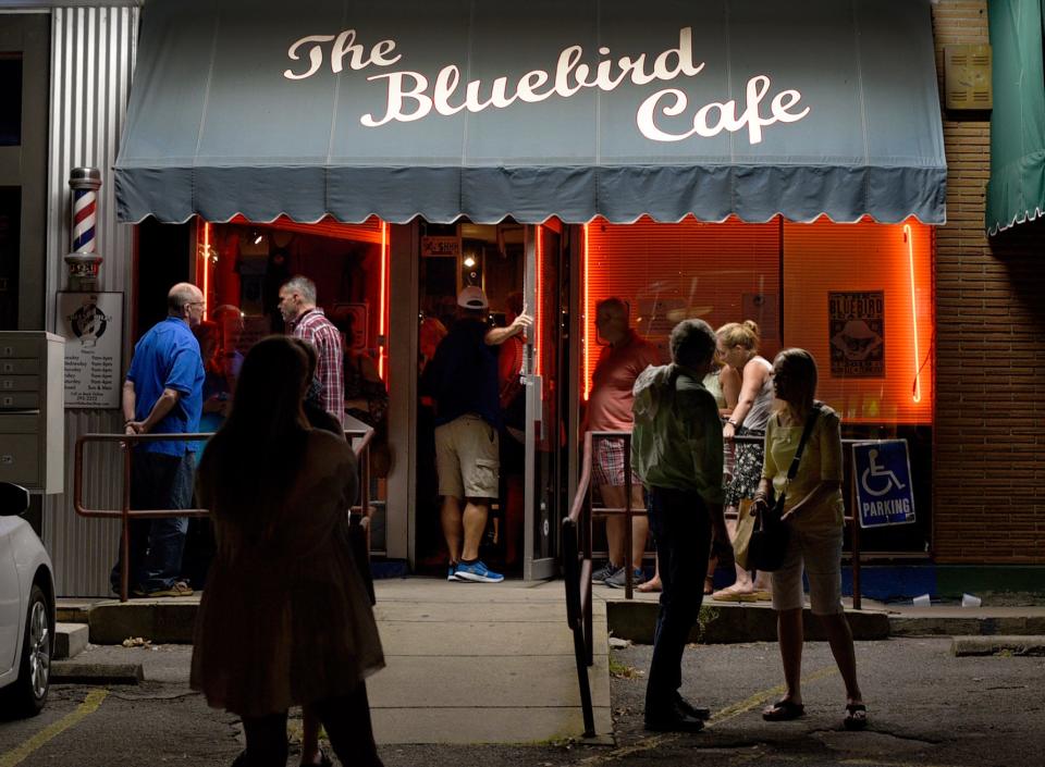 The Bluebird Cafe in Nashville.