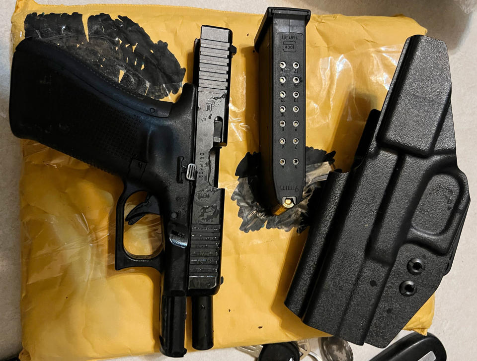 Weapons seized in the operation. (Georgia Dept. of Corrections)