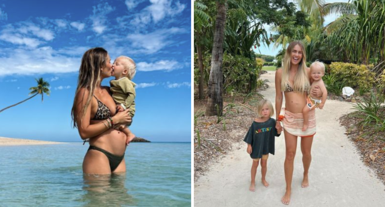 Elyse Knowles has announced her third pregnancy. Photo: Instagram