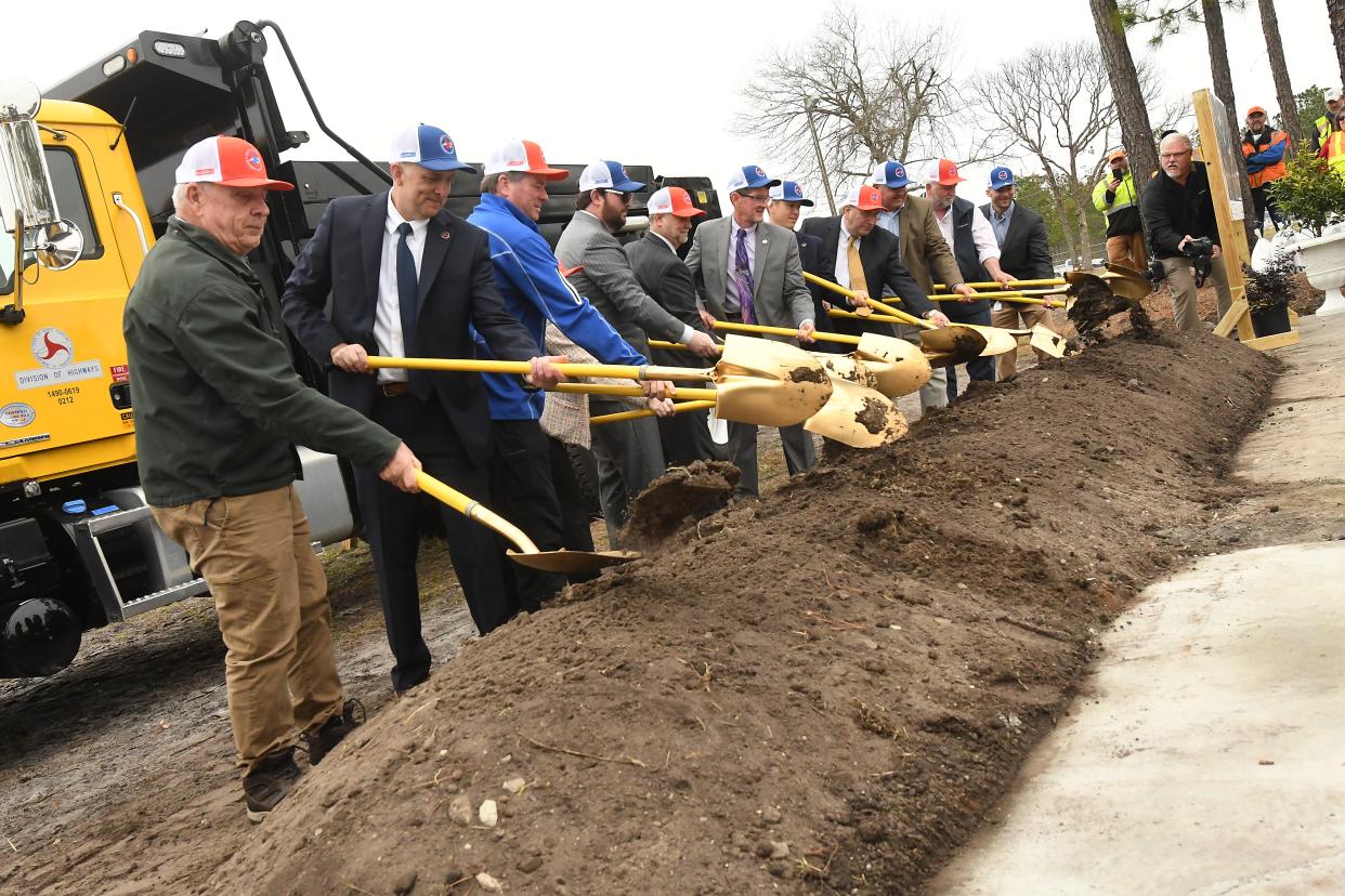 A groundbreaking ceremony was held in 2022 for the first leg of the Hampstead bypass. The multi-section project is expected to cost around $429 million and is scheduled to be completed by 2030.