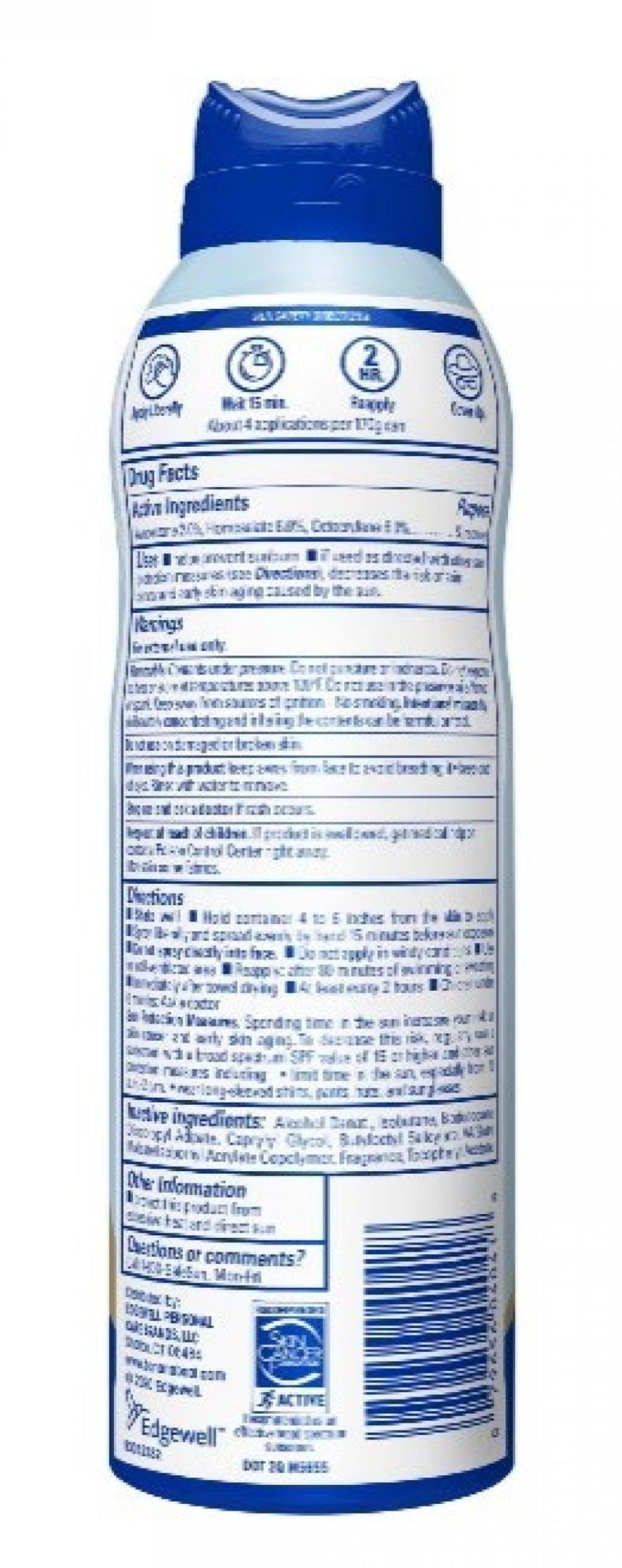 Banana Boat added a third batch to a 2022 recall of its hair and scalp sunscreen.