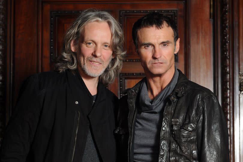 Graeme Clark and Marti Pellow