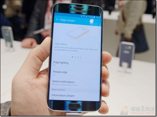 三星 2015 旗艦機皇 Samsung GALAXY S6 / S6 Edge MWC 動手玩心得報告