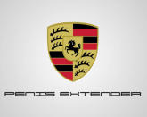 Dieses Logo kennt jeder: Das Porsche-Wappen zeigt das Stuttgarter Wappentier, das Landeswappen des Freien Volksstaates Württemberg sowie die Schriftzüge "Porsche" und "Stuttgart" - eigentlich. Hertz findet stattdessen klare Worte für Porsche-Fahrer, die wir hier nicht weiter kommentieren möchten ... (Grafik: Viktor Hertz)